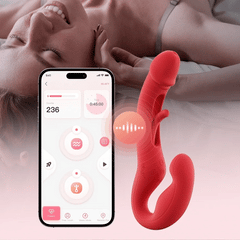 App Controlled Vibrator Red