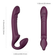 Strapless Strap Vibrator